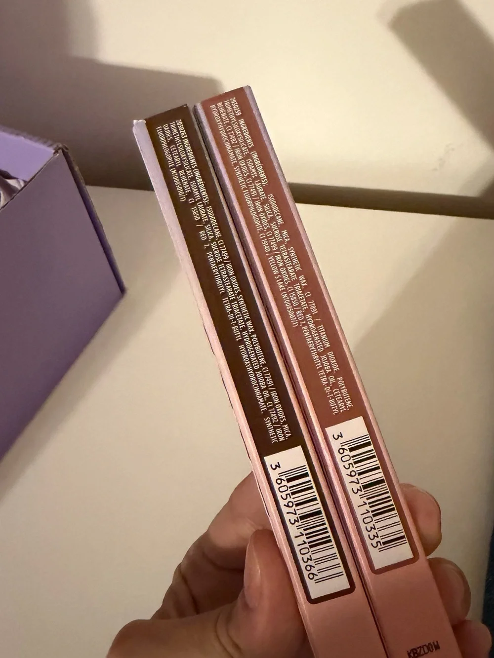 Urban Decay Lip Toy & Midnight Collection Set — Lavender Pink Packaging